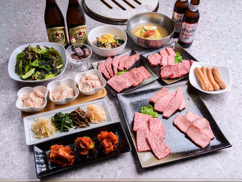 ご宴会の料理の一例